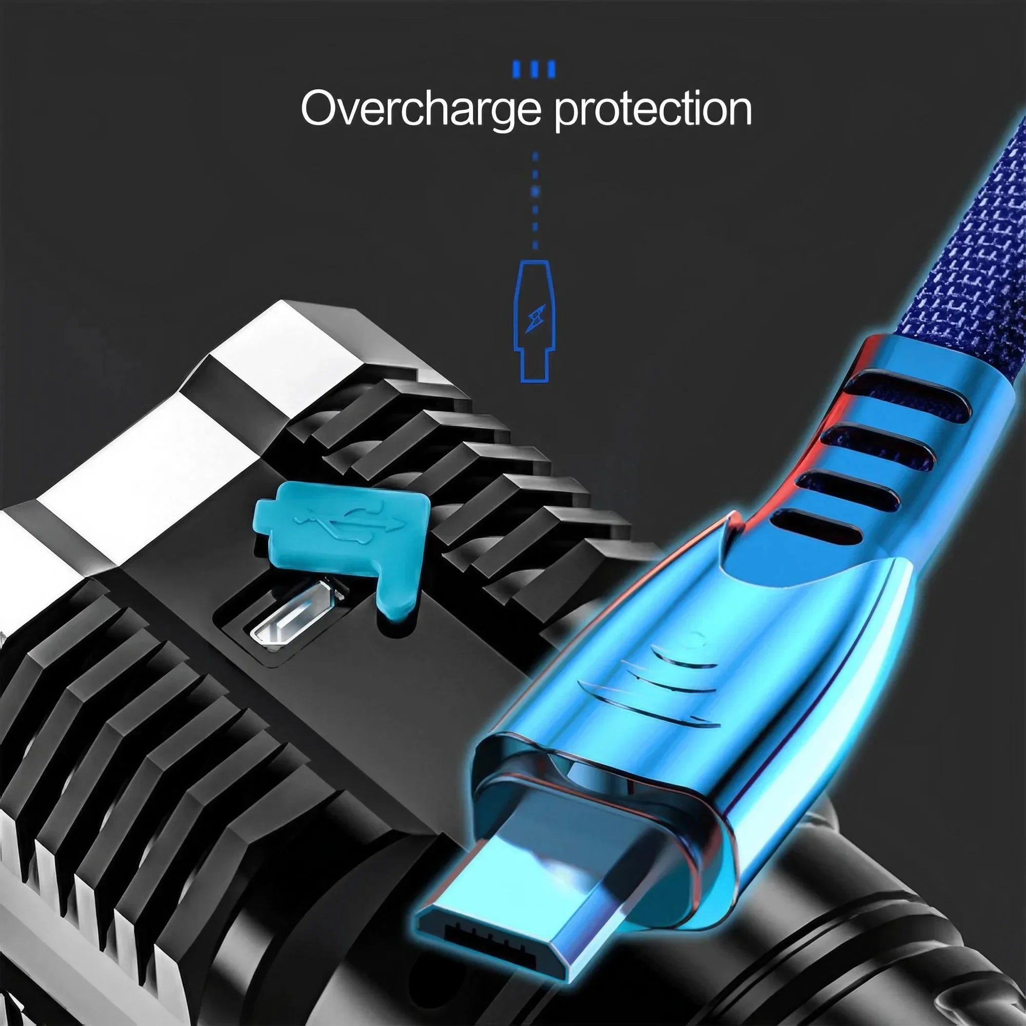 STONEGO Multifunctional LED Flashlight – 2000 Lumen USB Rechargeable Waterproof Torch