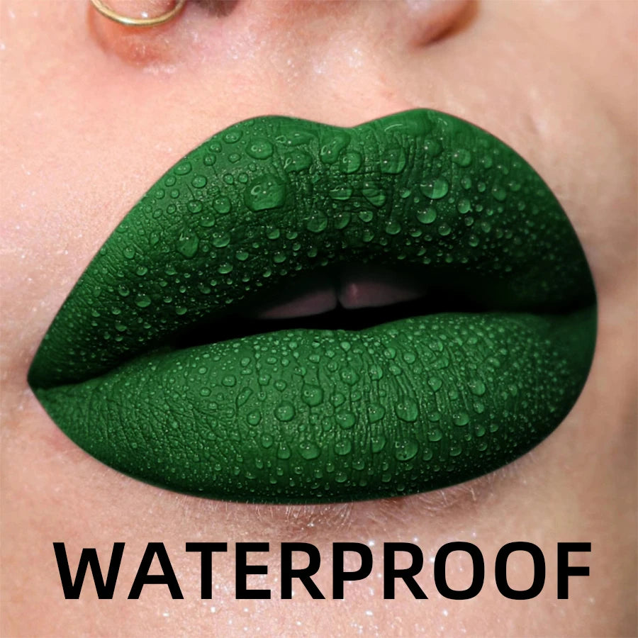 Matte Velvet Liquid Lipstick – Waterproof Long-Lasting Lip Gloss (19 Shades)