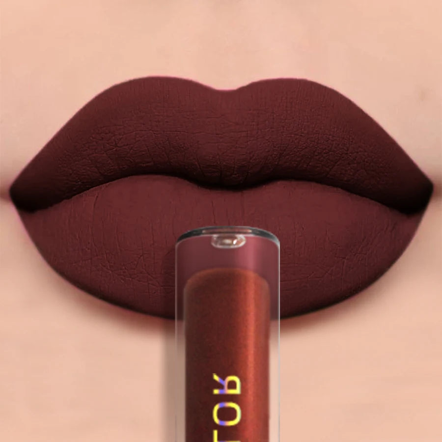 Matte Velvet Liquid Lipstick – Waterproof Long-Lasting Lip Gloss (19 Shades)