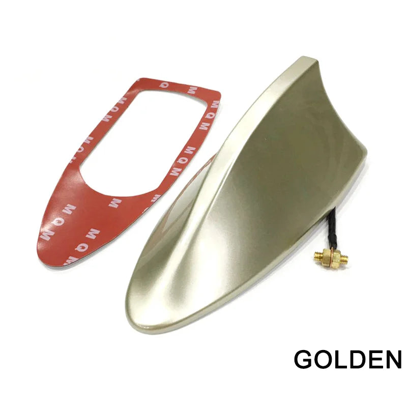 Universal Car Shark Fin Antenna Cover – Decorative Roof Aerial Replacement