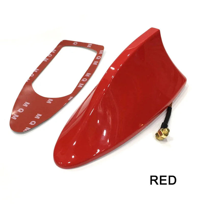 Universal Car Shark Fin Antenna Cover – Decorative Roof Aerial Replacement