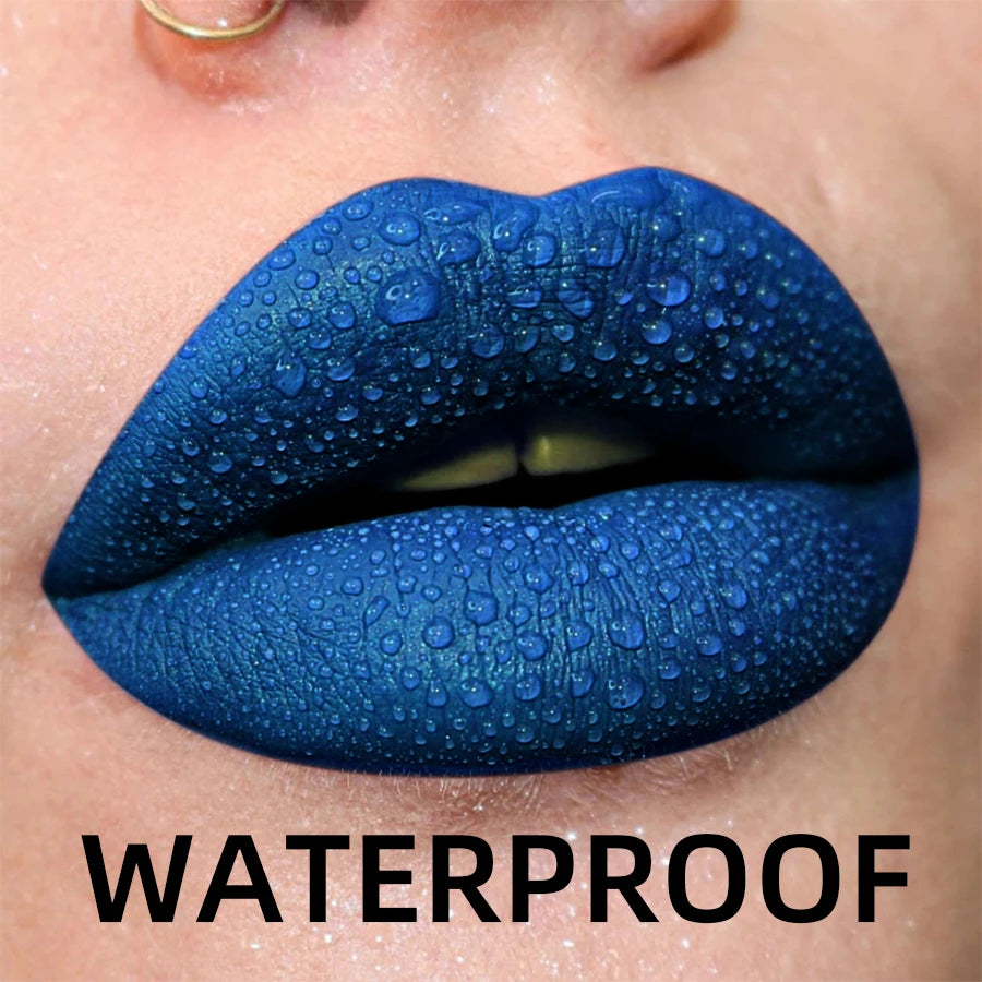 Matte Velvet Liquid Lipstick – Waterproof Long-Lasting Lip Gloss (19 Shades)