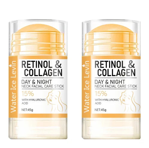 Retinol & Collagen Neck Firming Stick – Hyaluronic Acid Moisturizing Day & Night Cream