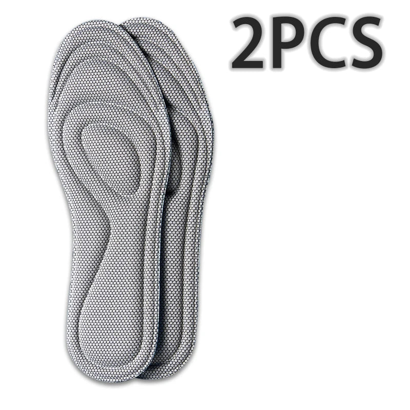 Memory Foam Shoe Insoles – Anti-Bacterial Breathable Arch Support Insoles for Men & Women (2pc/4pc/6pc)