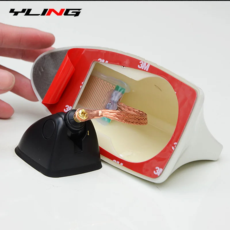 Universal Car Shark Fin Antenna Cover – Decorative Roof Aerial Replacement