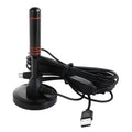 Indoor Digital TV Antenna - Ultra HD with VHF/UHF Amplifier, 200 Mile Range
