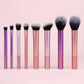 8pcs Makeup Brush Set – Soft Synthetic Foundation, Blush & Eyeshadow Brush Kit