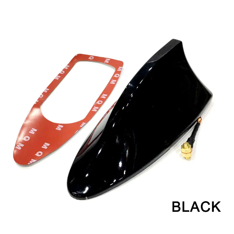 Universal Car Shark Fin Antenna Cover – Decorative Roof Aerial Replacement