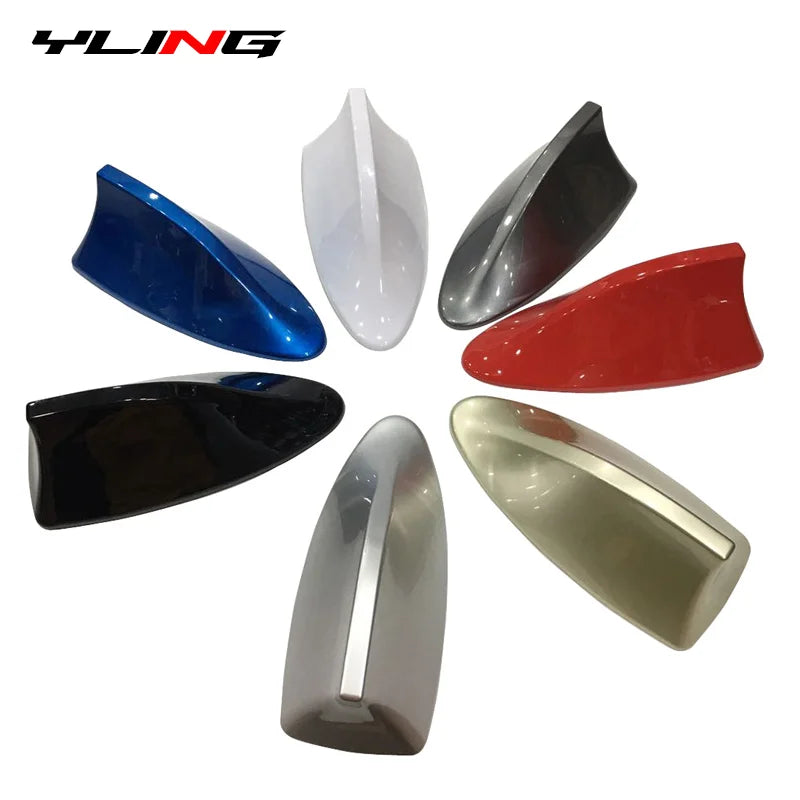 Universal Car Shark Fin Antenna Cover – Decorative Roof Aerial Replacement