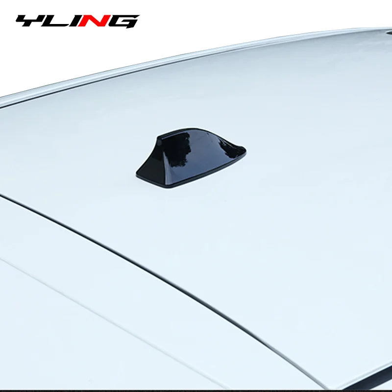 Universal Car Shark Fin Antenna Cover – Decorative Roof Aerial Replacement