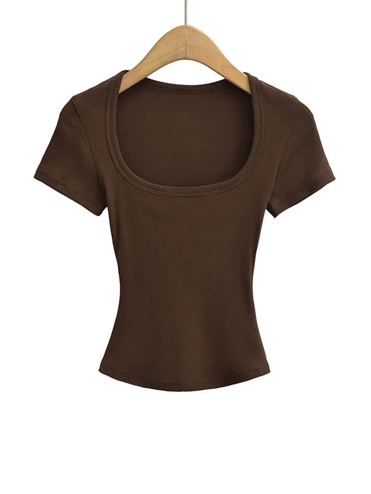 Women's Sexy Summer Blouse T-shirt for Bottoming