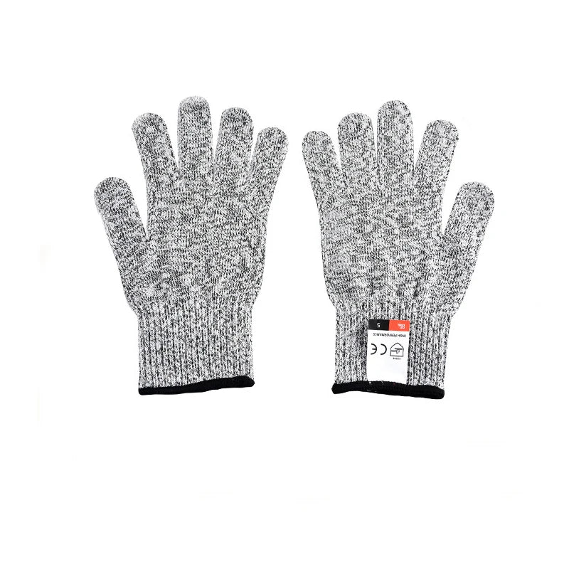 HPPE Cut-Resistant Safety Gloves – Anti-Cut Protective Gloves for Kitchen, Gardening & Labor Work
