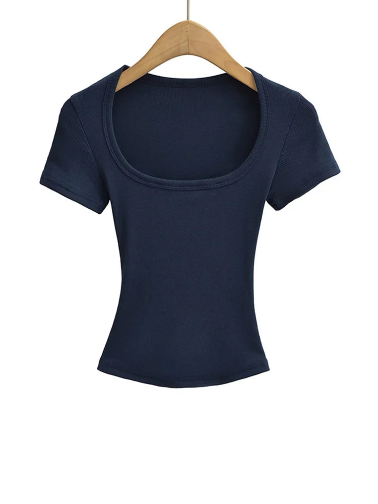 Women's Sexy Summer Blouse T-shirt for Bottoming