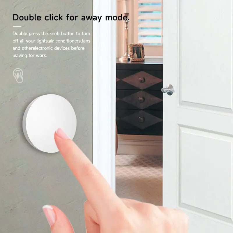 Zigbee 3.0 Smart Button Scene Switch – Wireless One Key Controller for Alexa & Google Home
