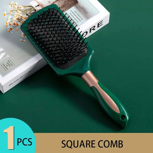 Anti-Static Hair Comb & Brush Set – Scalp Massage Detangling Styling Tools