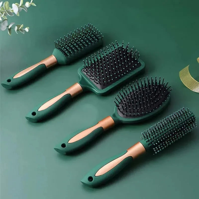 Anti-Static Hair Comb & Brush Set – Scalp Massage Detangling Styling Tools