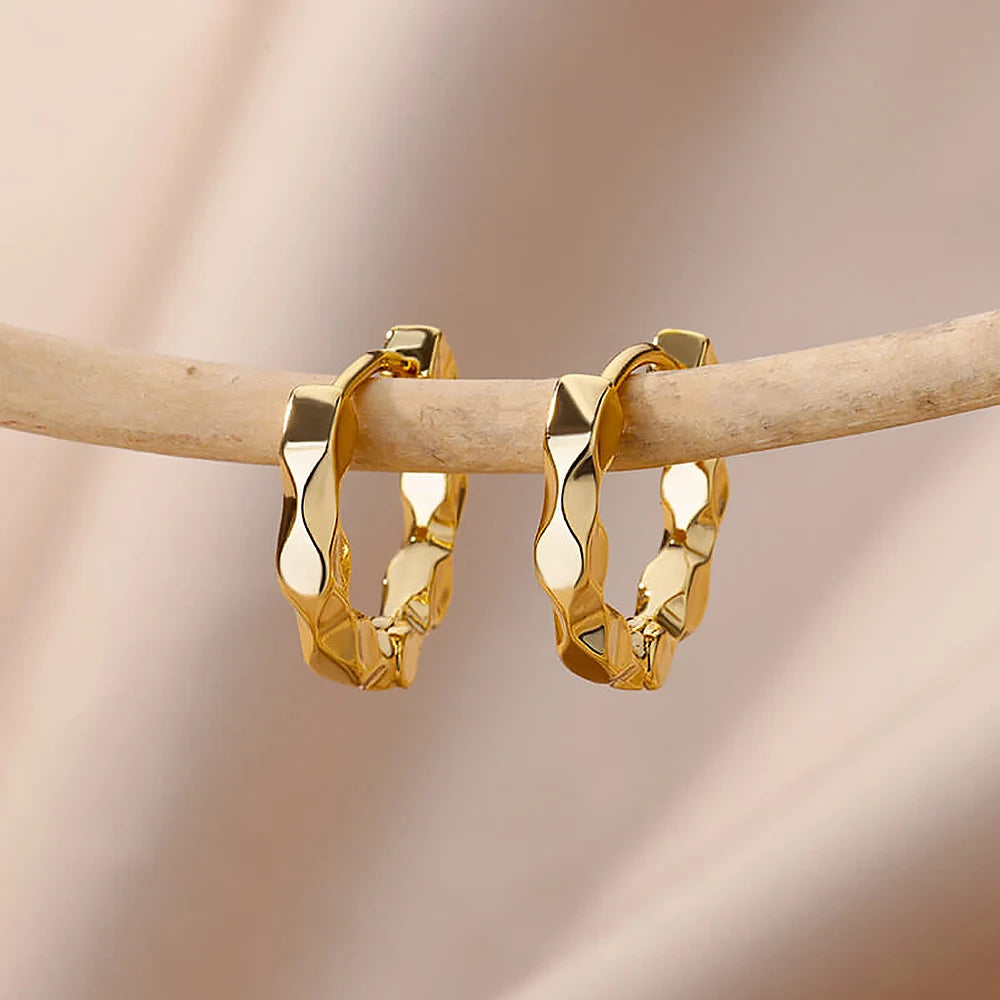 12 Pairs Zirconia Stud Earrings Set for Women | Push-Back Fashion Jewelry Gift