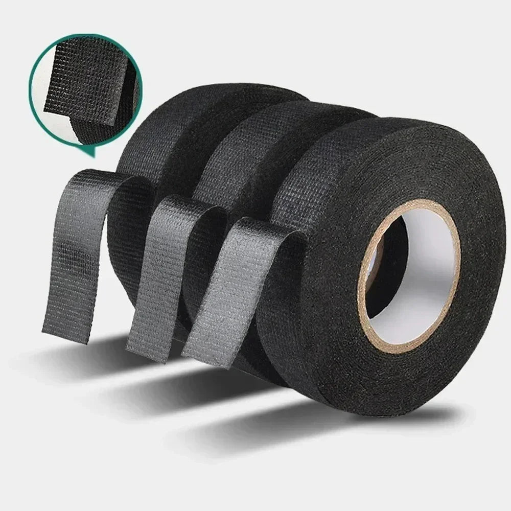 Self-Adhesive Electrical Insulating Tape - Heat Resistant Wire Harness Tape, Multiple Widths