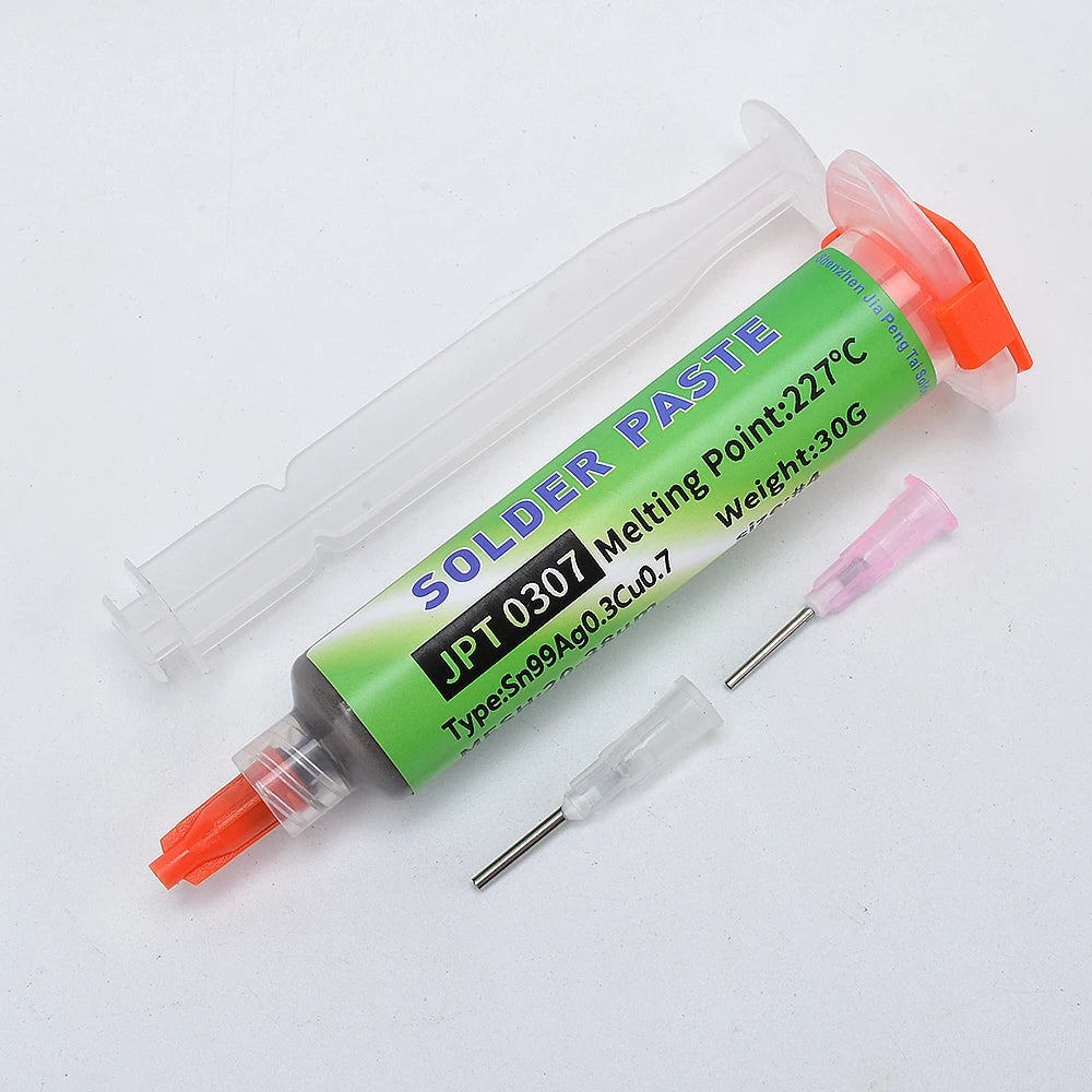 Lead-Free High-Temperature Solder Paste - Sn99 Ag0.3 Cu0.7 for PCB & Phone Repair